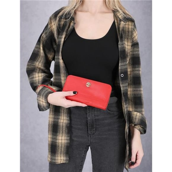 Accessories Timberland Womens Leather Rfid Flap Wallet Clutch Organizer Poshmark